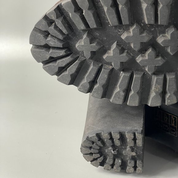 Authentic Prada Sport Brown Suede Lace-up Platform Boots, Size 37 - Picture 10 of 15